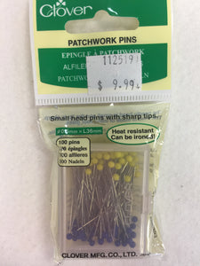 Patchwork Pins by Clover