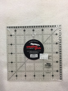 Itty-Bitty Eights Square Quilt Ruler 6in x 6in