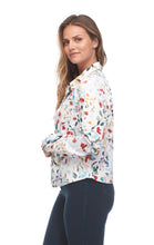 Load image into Gallery viewer, Spring Floral Jean Jacket
