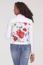 Load image into Gallery viewer, SOFT TOUCH JEAN JACKET WITH BACK PRINT
