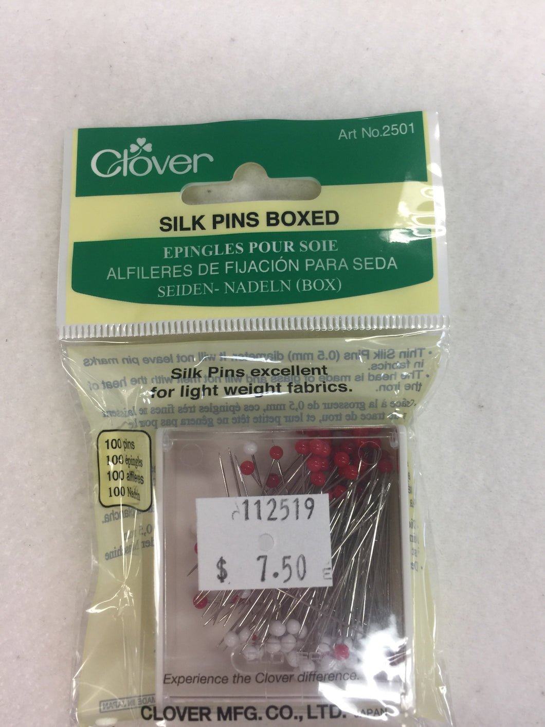 Silk Pins by Clover